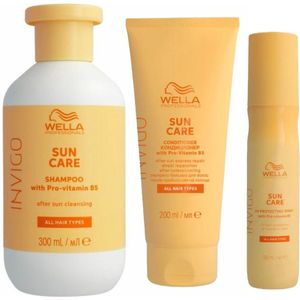 Door zon beschadigd haar pakket Wella Invigo Sun