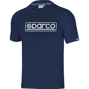 Sparco T-Shirt FRAME - Marineblauw - T-shirt maat S