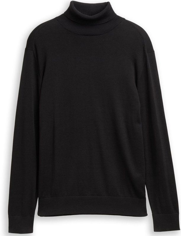 Tom Tailor Denim - Coltrui - Effen - Regular Fit - Puur Katoen