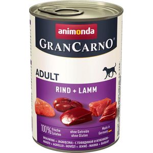 Animonda Grancarno Adult Rund + Lam 6 x 400 gram ( Hondenvoer )