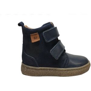 Naturino velcro's hoge lederen bottine Riley Navy mt 23