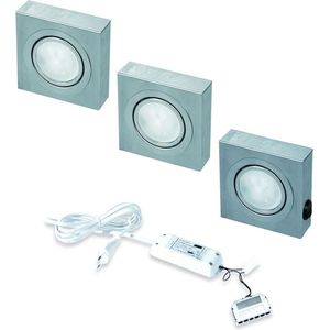 Thebo Box LED keukenspot (3 spots) incl. schakelaar