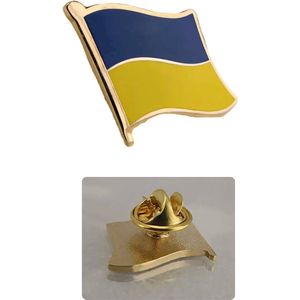 broche oekraine - ukraine - oekraine broche - kledingspeld oekraine - broche pins - kledingspeld – pin - Bedankje – leuke broche -verjaardag cadeau - cadeau