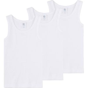 Sanetta - Onderhemd Set van 3 - Jongens - Biologisch Katoen