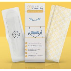 First Days Maternity - Silicon Scar Patches - Medisch-graad Silicone - Hydraterend