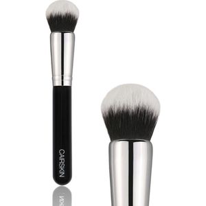 CAIRSKIN Pigment Blush Powder Brush - Full Coverage Stippling Concealer Contour & Foundation Brush - Round Buffer CS 131 - New Edition
