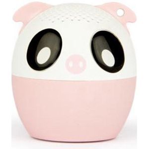Hamlet - XBTPET-PIG Draagbare Monoluidspreker - Zwart, Roze, Wit - Bluetooth - 4 W