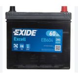 Exide - Excell - Accu - 12V - 60Ah - 230x173x202x222