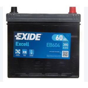 Exide - Excell - Accu - 12V - 60Ah - 230x173x202x222