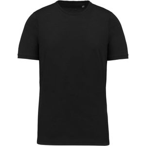 Kariban Heren Katoen Bemanningslid Hals T-Shirt (Zwart)