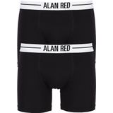 Alan Red - Boxershort Zwart 2Pack - Heren - Maat XXL - Body-fit