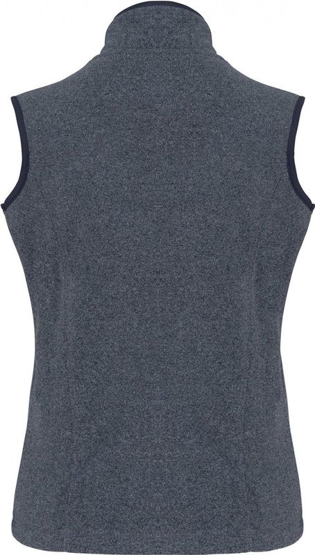 Kariban - K906 - Bodywarmer - French Navy Heather - Microfleece