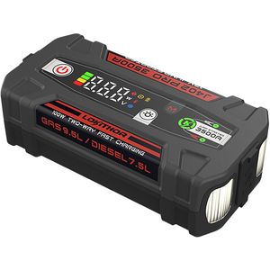 Lokithor Jumpstarter J402 PRO - 12V - Startvermogen 3500A - Powerbank – Zaklamp - Lage zelfontlading