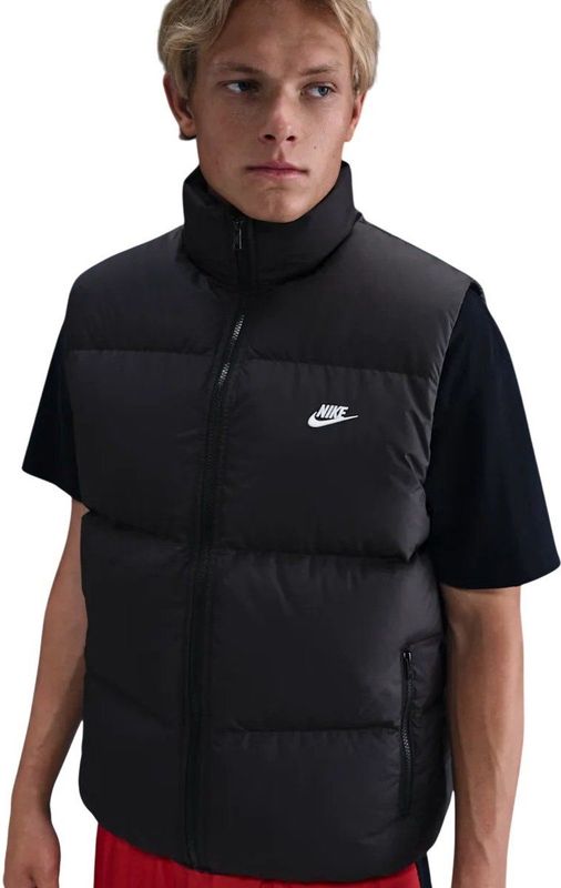 Nike - Sportswear Club Therma-FIT - Gewatteerde Bodywarmer - Grijs