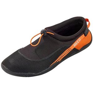 BECO neopreen waterschoenen Beach - oranje/zwart - maat 36