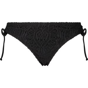 Hunkemöller Dames Badmode Rio Bikinibroekje Crochet - Zwart - maat M