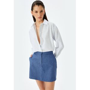 Overhemdkraag Lange mouw Langarmshirt