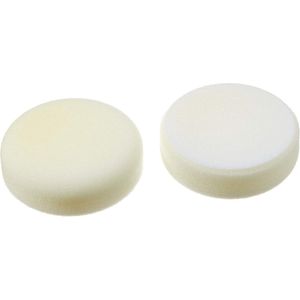 Hard Polijstpad voor Auto - Schuurpad Set van 2, Diameter 80 x 25 mm, Voor Effen en Metallic Lak