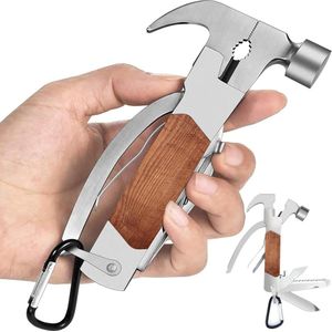 Cadeaus voor papa en partner - Kerst multitool verjaardagscadeau - Mini-hamer voor vader echtgenoot oom opa - Coole gadgets