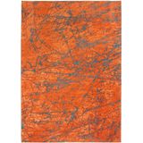 Vloerkleed Louis de Poortere Stellar Mad Men 9219 Nebula Orange Vloerkleed - 240x340  -  -  Tapijt -  -