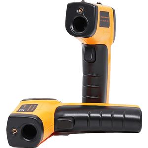 Contactloze digitale infraroodthermometer - Koken, barbecue, industrieel gebruik - zonder batterijen