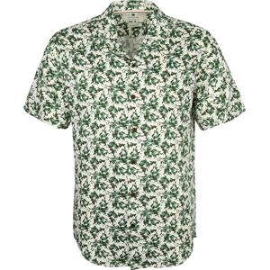 Anerkjendt - Overhemd Akleo Groen - M - Heren - Modern-fit
