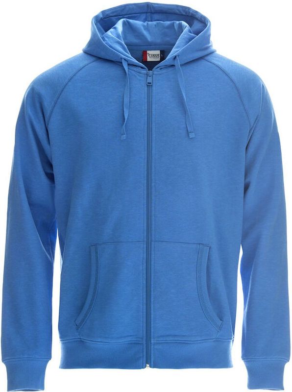 Clique - Loris 021046 - Vest - Polar Blauw - Slub Katoen Gemengd Met Polyester