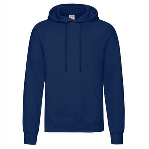 Fruit of the Loom - Classic Hoodie - Blauw - S