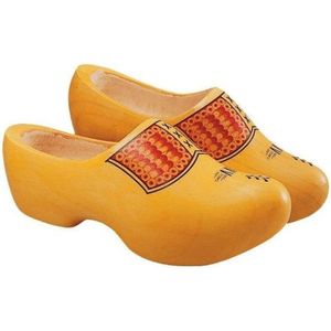 Nijhuis Brabant Houten klompen - Geel - 22/23