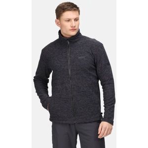 De Regatta Eilon Fleece - outdoortrui - heren - tweekleurig - lichtgewicht - Donker grijs