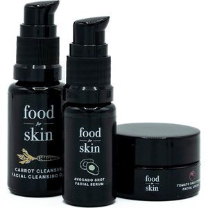 Food for Skin The Avocado Starterkit | Natuurlijke Huidverzorging | Voor de rijpere of zeer droge huid | Duurzaam en Vegan