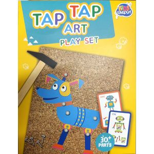 Hamertje Tik Speelset 30-delig - Tap Tap Art Play Set - Hamertje tik voor jongens