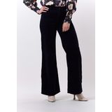 Fabienne Chapot Eva Cord Wide Leg Trousers Broeken Dames - Donkerblauw - Maat 25/34