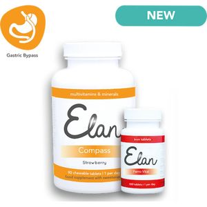 Elan - Compass - Kauwtabletten - 90 Kauwtabletten inclusief gratis Ferro Vital tabletten