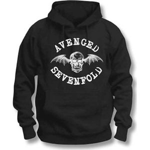 Avenged Sevenfold - Logo Hoodie/trui - XL - Zwart