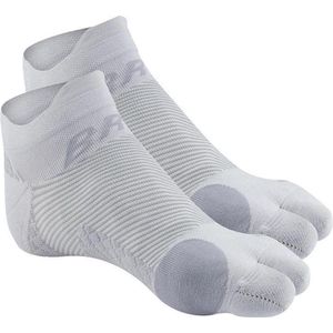 OS1st BR4 hallux valgus sokken maat L (43+) – grijs – bunion – voetknobbel – gelpad beschermt tegen wrijving en druk – compressie van medische kwaliteit - naadloos