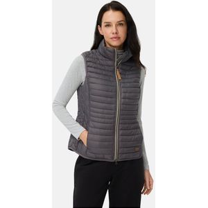 camel active - Gewatteerd Bodywarmer - Grijs - Met Reflecterende Details