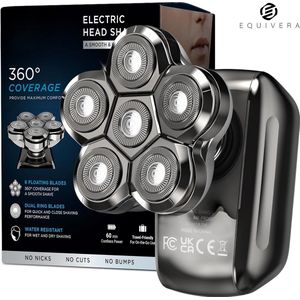 Equivera Skull Shaver - Hoofd Scheerapparaat Mannen - Scheerapparaat Hoofd - Skull Shavers - Head Shavers
