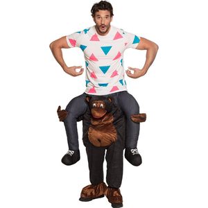 Boland - Kostuum Funny gorilla (one size) - Volwassenen - Aap - Dieren