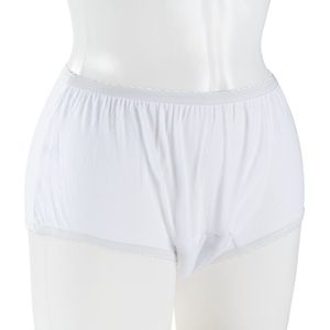 Wasbare incontinentie onderbroek wit vrouw - Maat XL - Dames ondergoed