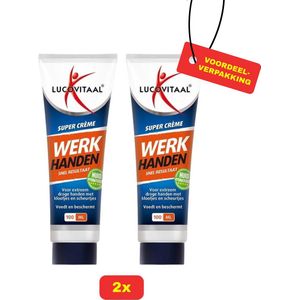 2x - Lucovitaal Werkhanden Crème 100 ml - Voordeelverpakking!