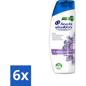 Head & Shoulders - Shampoo - Voedende Verzorging - Glanzend & Gezond Haar - 285 ml - Voordeelverpakking - 6 stuks