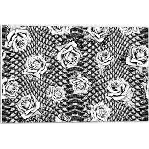 Forex - Rozen Behang - 60x40cm Foto op Forex