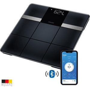 Beurer - BF 450 - Personenweegschaal - Digitaal - 180 kg - Bluetooth - 17 Meetwaarden