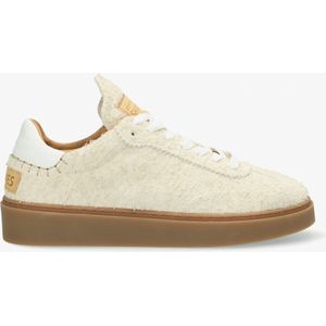 Shabbies Amsterdam Sneaker Bossa Oxford Hairy Suede Beige - Maat 36