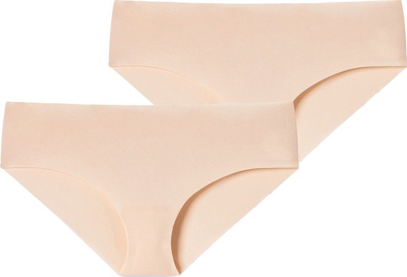 Schiesser - Invisible Light - Panty - Zwart - Seamless