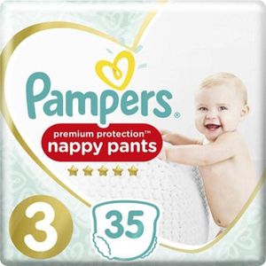 Pampers Premium Protection Pants Maat 3 – 35 Luierbroekjes