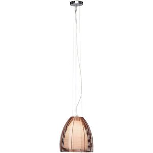 Briljant Hanglamp 30cm brons / chroom - Geschikt voor LED-lampen
