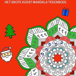 Het grote Kerst Mandala tekenboek