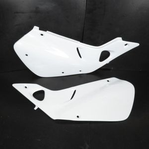 ufo witte zijplaat afdekking voor honda 125 cr motor 1998 tot 1999